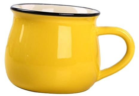 COLLBATH Tazza Da Caffè in Ceramica Personalizzata Set Tazzine Per Uso Domestico Per Tè E Cioccolata Calda