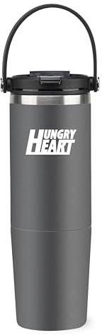 Multifunktion Thermoskanne 1L & Trinkflasche mit Strohhalm - Thermosflasche Hält 10+ Stunden Kalt - Spülmaschinenfest - Doppelwandig Isolierflasche Edelstahl, BPA-frei - Stanley Bottle Travel Mug