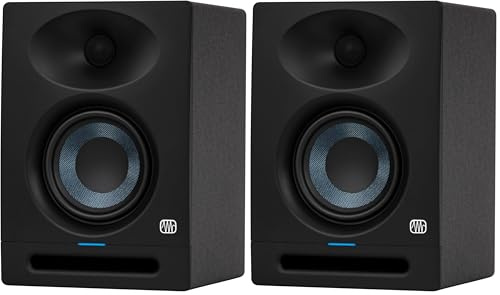 PreSonus Eris Studio 4, Studio Monitor Speaker, Single, 4.5 Inch, 2-Way, with EBM Waveguide (Pack of 2)