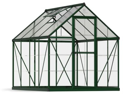 Palram Hybrid Gewächshaus, Grün, 247x185x208 cm