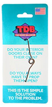 The Door Balancer Eliminates The Need for Door Props, Door Stops and Door Wedges