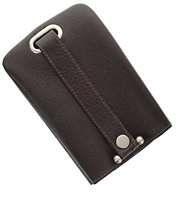 Mala Leather Collection Verve Étui de Clé Cloche 581_26 Marron