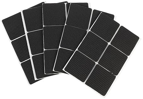 Hemoton 54pcs Floor Mats -Skid Table Feet for Furniture Noise Reducing Pads for Living Room and Bedroom Protects Floors from Scratches and Damage