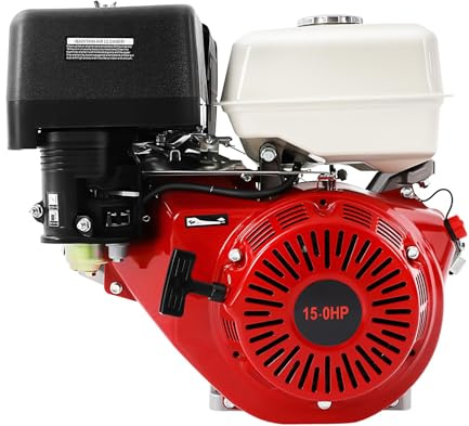 Motores de 4 tiempos Motor de kart, motor de gasolina de 15 CV, motor estacionario, motor industrial, de cuatro tiempos refrigerado por aire, kart de 420cc