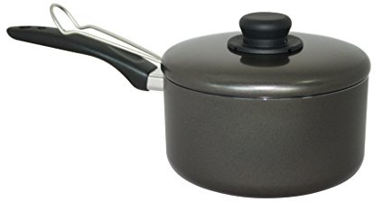 Harbenware 8 Chip Pan & Lid - Non Stick Aluminium