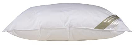 Betten Hofmann Luxus 3-Kammer-Kopfkissen 60x70 cm, Kissen Polster, Wohlfühlkissen mit weicher Daunenhülle, strapazierfähig, waschbar, 100% Natur