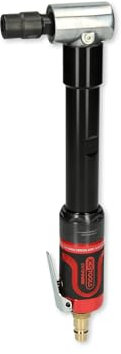 KS Tools 515.5540 Mini-smerigliatrice angolare pneumatica SlimPOWER, stelo lungo, 18.000 giri/min