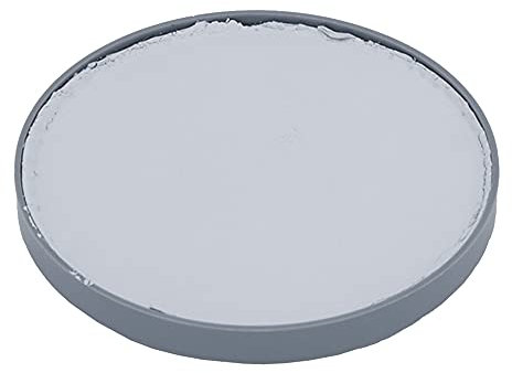 Grimas Water-Make-Up, 25ml Wasserschminke, Farbe hellgrau 102, professionelle Körperfarbe, schnelltrockend und sehr hautschonend, ideal fürs Kinderschminken, Karneval und Halloween, auf Wasserbasis