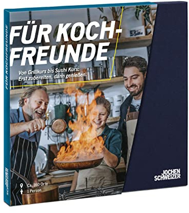 JOCHEN SCHWEIZER Geschenkbox Für Kochfreunde | an 160 Standorten in 3 Ländern, Erlebnis-Gutschein für 1 Person