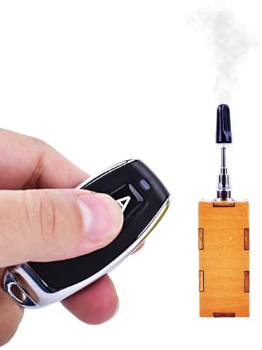 Mini macchina per nebbia portatile, senza fili, controllata per filmare a batteria, riprese video, attività all'aperto, effetti, cosplay e test del flusso d'aria (piccola)