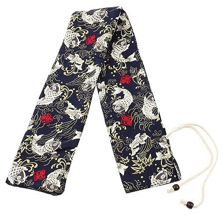 ERINGOGO Flötentasche Aus Baumwollstoff Für Aufbewahrung Flöten Schützende Tasche Praktischer Aufbewahrungsbeutel Für Musikinstrumente