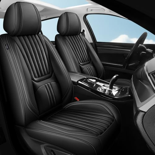 Roguzm Autositzbezüge Universal passend für Opel Astra J Astra K Astra H Astra G Astra-H Sri Astra J Sports Tourer Vollschutz Nappa Sitzbezüge
