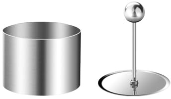 Molde de acero inoxidable para arroz, molde de tiramisú en forma de plato frío, herramienta práctica para moldear tartas