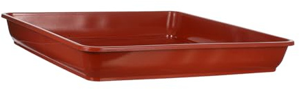POPETPOP 2pièces Plateau Carré Plastique pour Plantes Bacs De Drainage pour Pots De Fleurs Et Bonsaï Usage Intérieur Et Extérieur