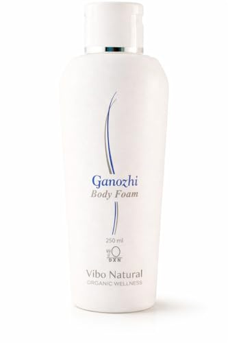 DXN Organic Wellness - Body Foam Ganozhi - Espuma Corporal con Extracto de Ganoderma y Vitamina E, Limpieza Suave y Revitalizante para Todo Tipo de Piel, 250 ml