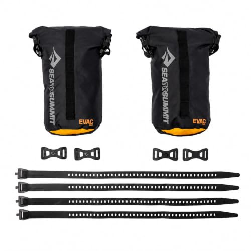 Sea to Summit Evac Bikepack 2 Personen Dry Bag Set, TR2, Schwarz