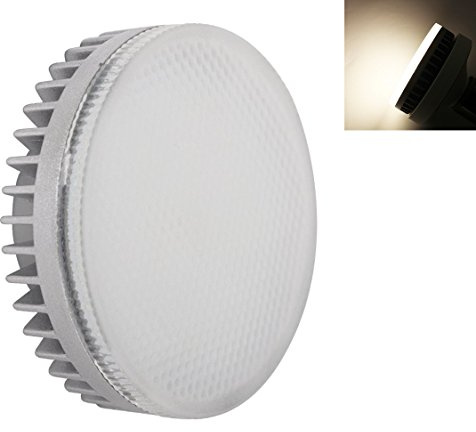 Bombilla GX53 LED - 7W / 550LM, reemplazo incandescente 50W, regulable, 220-240V, paquete de 4