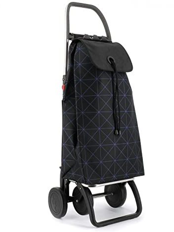 Chariot de Course Rolser I-Max Star 4 Roues Pliante - Bleu