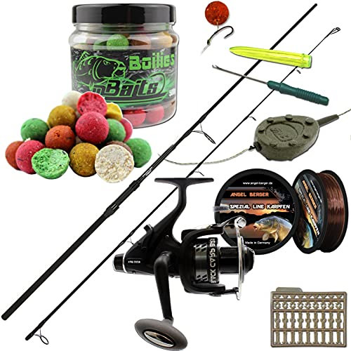 Angel Berger Steck Karpfenset Angelset Karpfen Angel Karpfencombo Karpfenrute