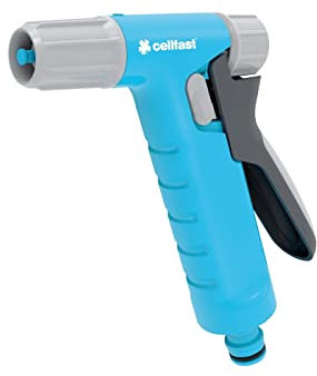 Cellfast Pistola De Riego Aspersor De Césped para Césped Flores Plantas Safetouch System Hydron cellPRO