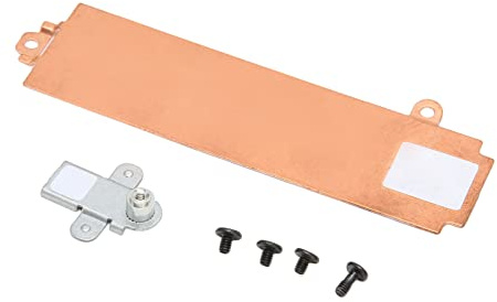 SSD Kühlkörper für Nvme M.2 NGFF 2280 SSD, für M15 R5 R6 G15 5510 5511, SSD Kühlkörperabdeckung aus Aluminiumlegierung mit Halterung, für Laptop