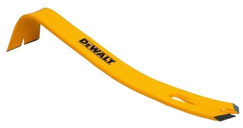 Dewalt Flat Bar 300mm (12in). This bar has multiple nail pullers and point bevelled ends for efficient nail removal.