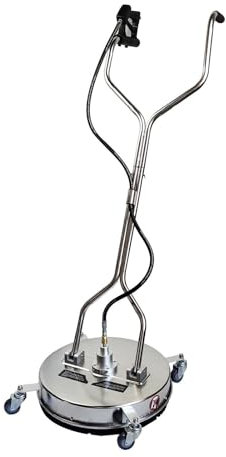 20-Zoll-Bodenreiniger, Profi-Edelstahl-Oberflächenreiniger, Bodenreiniger, Hochdruckreiniger Oberflächenreiniger, Terrassenreiniger Edelstahl-Hochdruckreiniger für Pflastersteine.