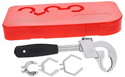 BESTonZON Plumbers Wrench 1 Set Plumbing Wrench Set for Sink Repair Comfortable Grip and Anti-Slip