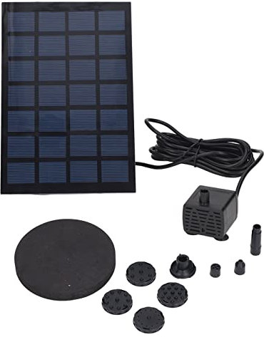 Topyond Premium Solar-Vogeltränke-Set – Hocheffizientes (2,5 W) Solarpanel, 20.000 Stunden Lebensdauer