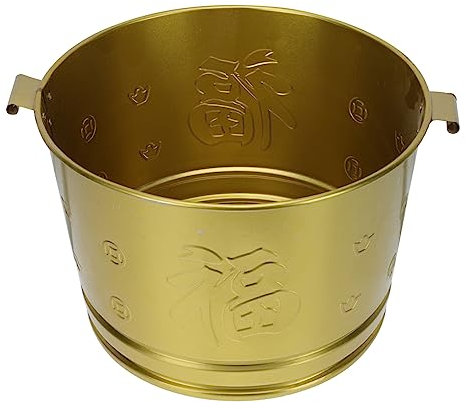 BESPORTBLE Goldener Brenneimer Aus Edelstahl Robuster Verbrennungsbehälter Für Papier Und Opfergaben Vielseitiger Ascheeimer Für Haushalt Und Zeremonien