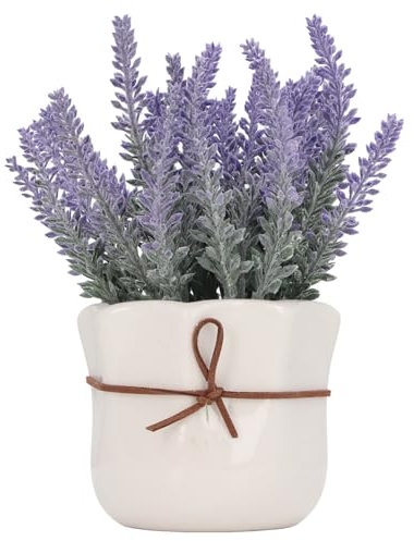 Yechiry Kleine Töpfe mit Kunstpflanzen, Mini-Töpfe mit Kunstpflanzen Einzigartige Form und Echte Haptik Heimdekor mit Klarer Textur für Zuhause Büro Wohnzimmer Innenhof Tisch Bauernhaus