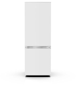 PKM Freistehend Kühl-Gefrierkombination KHKG173WC Weiß 161L LED Beleuchtung 145 cm Energieklasse C