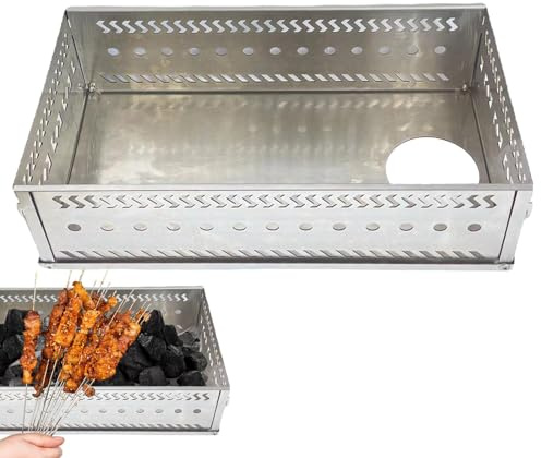 Outdoor Heating Stone Basket - Sauna Stone Stand | Rock Support for Wood Sauna Stove, Stainless Steel, Wood Stove Sauna Stone Basket for Outdoor