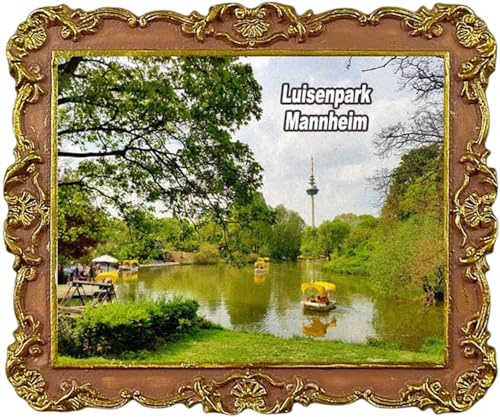 Luisenpark Mannheim Deutschland Tourist Souvenirs Kühlschrankmagnet Kühlschrankdeko Magnet