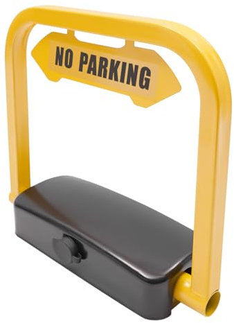 Ferngesteuerte Parkschranke Klappbare Parkplatzsperre mit Fernbedienung Parkhauseinfahrtschutz für Mobile Parkplatzschranken