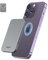 HINOVO Mag-Safe Powerbank 5000mAh, 8.9mm Ultra dünn Kabellose Power Bank Magnetische, 20W PD Schnellladung Mini Akkupack für iPhone 16/15/14/13/12 Serie