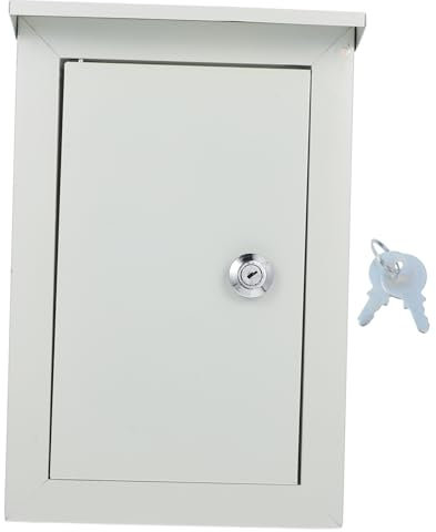 jojofuny Scatola Dell'interruttore Esterna Scatola Di Giunzione Elettronica Resistente Alle Intemperie in Metallo 160x300x200 Mm Per Installazione a Parete Uso Esterno Contro Pioggia Polvere e Olio