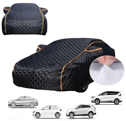 Autoplane Winter für 𝖲mart 𝖥orfour 2014-2022 Hagelschutzplane Auto,Dicke Hagelsichere Autoabdeckung Outdoor Tragbare Autogarage Atmungsaktiv,Kratzfest,Staubdicht,Winddichte