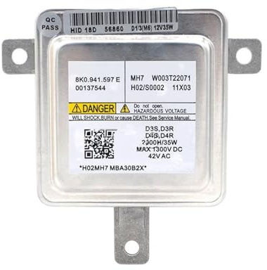 SRQORT Phare Ballast Hid Unité De Ballast Au Xénon HID pour Phare De Voiture D3S D4S, OEM 8K0941597E W003T22071, Module De Ballast 35W, Ampoule D3R D4R HID Ballast Au Xénon(1 Piece)