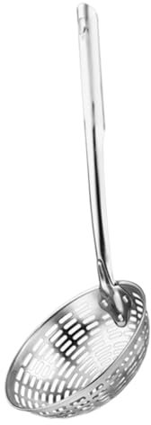 POPETPOP Cucharón Espumadero Colador Acero Inoxidable Medio 201 Resistente Al Calor Utensilios De Cocina Para Pasta y Verduras Uso Doméstico