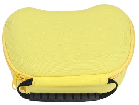 Custodia Protettiva per Controller di Gioco in Nylon Rigido con Cerniera in Metallo per Controller di Gioco Serie X S, Portatile e Multifunzionale per gli Appassionati di Giochi (YELLOW)