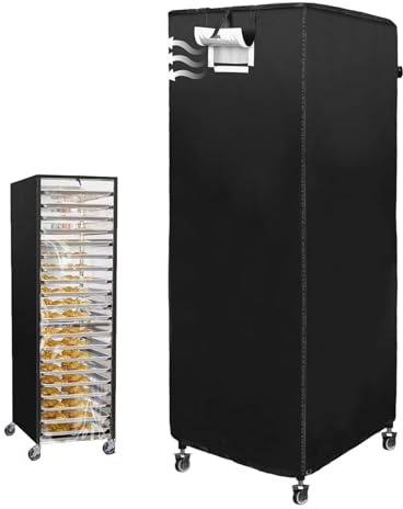 Genérico para Carro De Bandejas – Tela Oxford con Ventilación | Cubierta Impermeable para Rack De Panadería | Protección De Alimentos para Buffet, Cocina Y Catering | Profesional