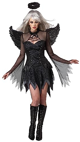 California Costumes Sexy Gefallener Engel Kostüm, Schwarz, M