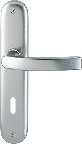 HOPPE Langschild-Garnitur'Luxembourg' Aluminium Stahl 199/273P - 1909321