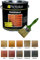 Pictolor Holzlasur 2,5 Liter Eiche hell + Lasurpinsel 70mm