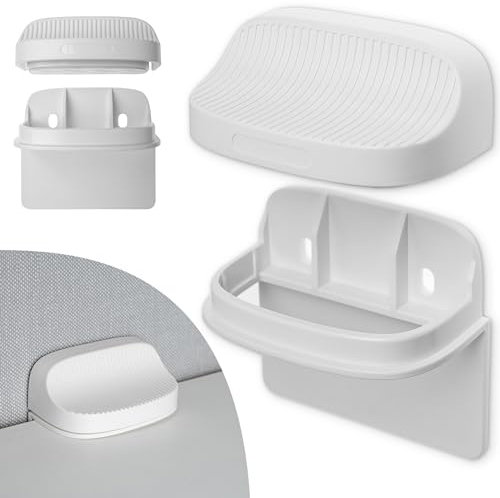 Kippsicherung für Regal, Kommode, Schrank, 2 Stück, zum Schrauben, in Weiß, Möbel Kippschutz für Kleinkinder, Haustiere, mit Anleitung + Schrauben, Schrank Babysicherung, Schubladen Kindersicherung