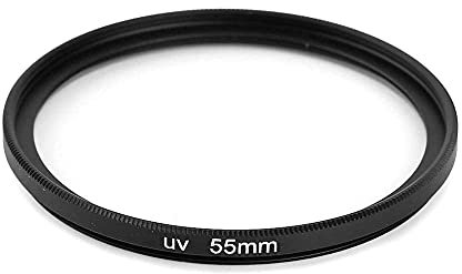 Uv Filter 55 Mm Protection, 55mm UV Filter, UV Filter, UV Multi Coated Protector Lens Filter,Lens Filter Ultra Slim Optics Ultraviolet Lens Filter Glass Protector for N