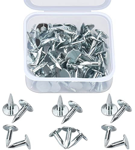 oumuik 100 chiodi per tetti in feltro per capannoni in legno, case estive all'aperto