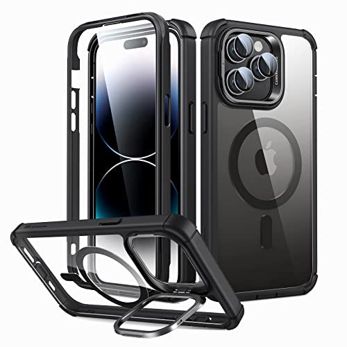 ESR for iPhone 14 Pro Max Case Flex Stand, Fit for Magsafe, Clear Black