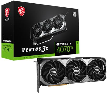 MSI GeForce RTX 4070 Ti Ventus 3X E 12G OC